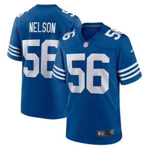 Mens Quenton Nelson Royal Indianapolis Colts Alternate Game Jersey Nfl