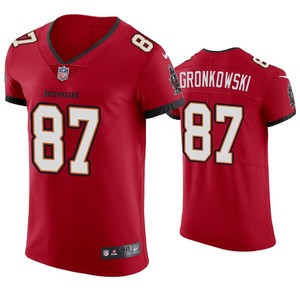 Mens Tampa Bay Buccaneers Rob Gronkowski Vapor Elite Jersey Red