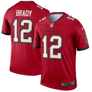 Mens Tampa Bay Buccaneers Tom Brady Nike Red Legend Jersey