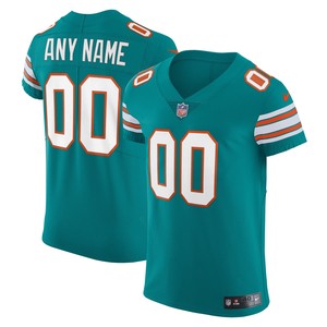 Miami Dolphins Elite Vapor Untouchable Custom Jersey - Aqua Custom Jerseys Nfl