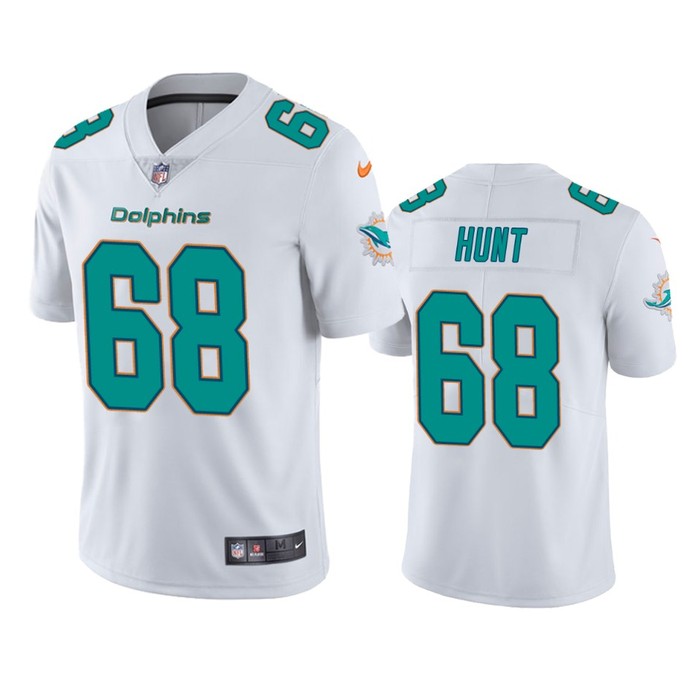 Miami Dolphins Robert Hunt White 2020 Nfl Draft Vapor Limited Jersey