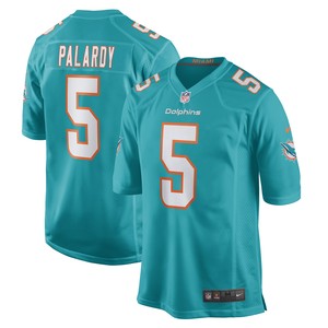 Michael Palardy Miami Dolphins Game Jersey - Aqua Nfl