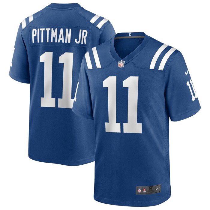 Michael Pittman Jr Indianapolis Colts Player Game Jersey Royal Nfl