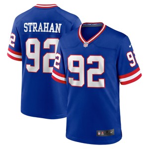 Michael Strahan New York Giants Classic Retired Player Game Jersey - Royal Nfl