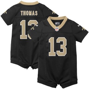 Michael Thomas New Orleans Saints Newborn & Infant Romper Jersey - Black Nfl