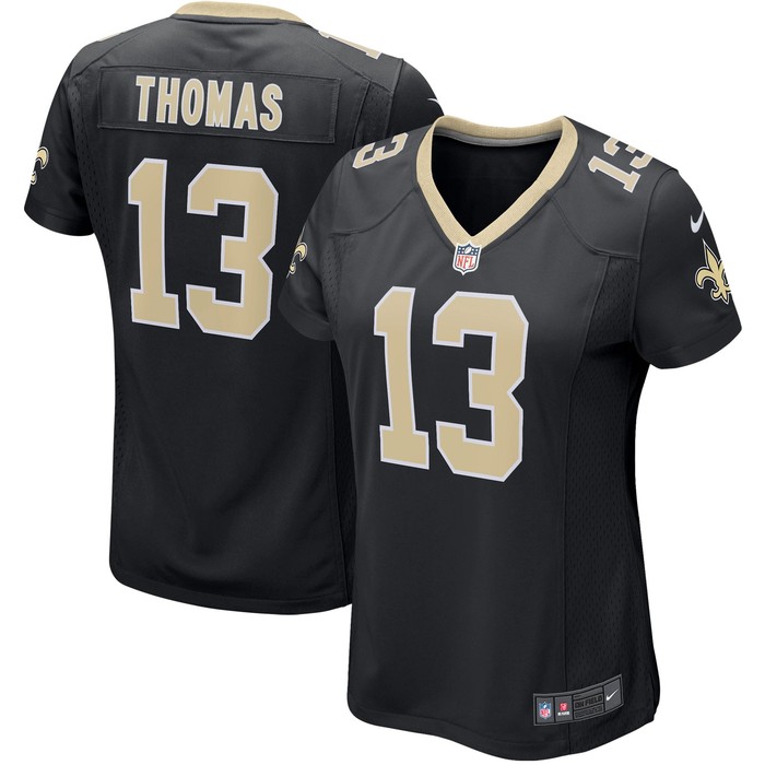 Michael Thomas New Orleans Saints Womens Game Player Jersey Black Nfl