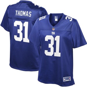 Michael Thomas New York Giants Nfl Pro Line Womens Player Jersey - Royal