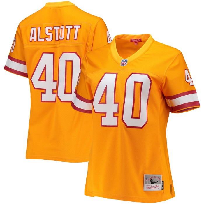 Mike Alstott Tampa Bay Buccaneers Mitchell & Ness Womens Legacy Replica Player Jersey - Orange Nfl