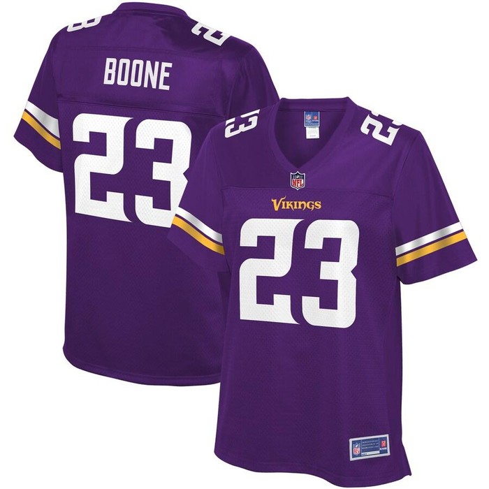 Mike Boone Minnesota Vikings Nfl Pro Line Womens Team Player Jersey - Purple