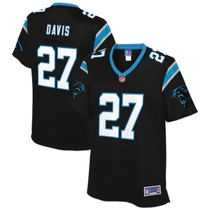 Mike Davis Carolina Panthers Nfl Pro Line Womens Player Jersey - Black