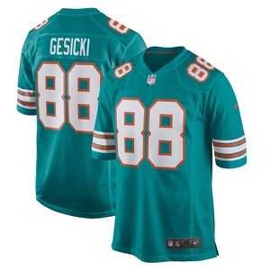 Mike Gesicki Miami Dolphins Alternate Game Jersey Aqua Nfl