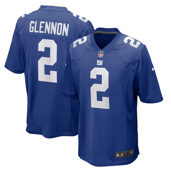 Mike Glennon New York Giants Game Player Jersey - Royal Nfl