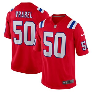 Mike Vrabel New England Patriots Retired Player Alternate Game Jersey - Red Nfl