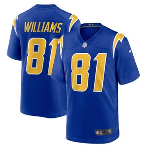 Mike Williams Los Angeles Chargers Game Jersey Royal Nfl