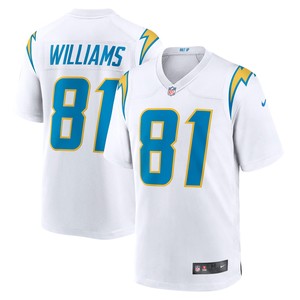 Mike Williams Los Angeles Chargers Game Jersey White Nfl