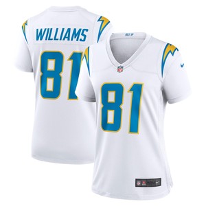 Mike Williams Los Angeles Chargers Womens Game Jersey White Nfl