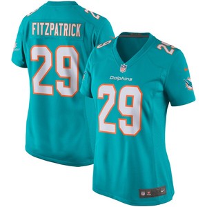 Minkah Fitzpatrick Miami Dolphins Nike Womens Game Jersey - Aqua