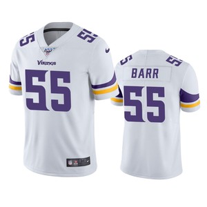 Minnesota Vikings Anthony Barr White 100th Season Vapor Limited Jersey