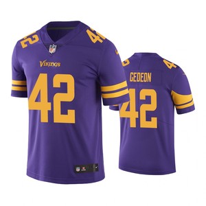 Minnesota Vikings Ben Gedeon Purple Nike Color Rush Limited Jersey