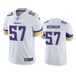 Minnesota Vikings D.j. Wonnum White Vapor Untouchable Limited Jersey