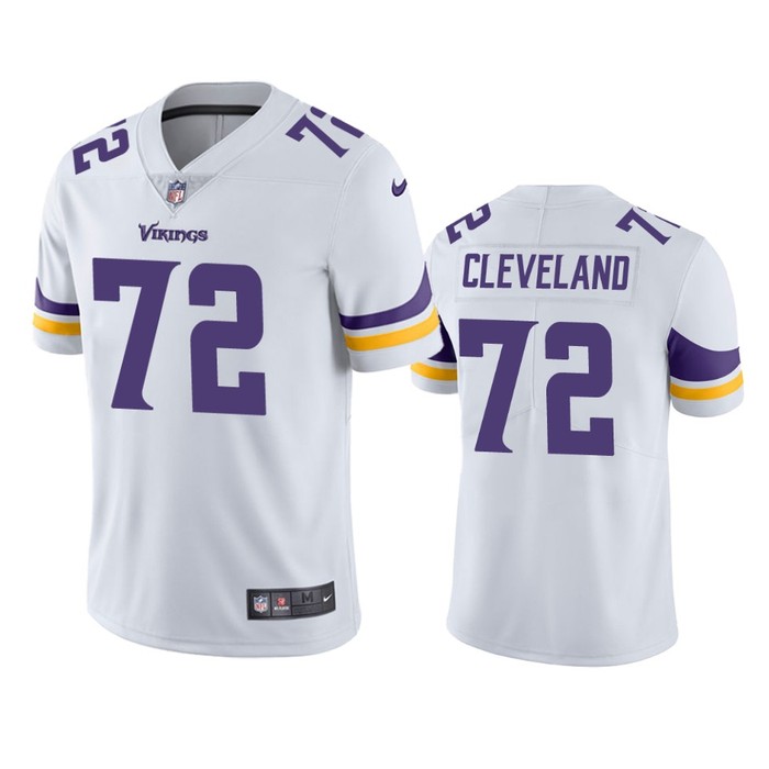 Minnesota Vikings Ezra Cleveland White 2020 Nfl Draft Vapor Limited Jersey