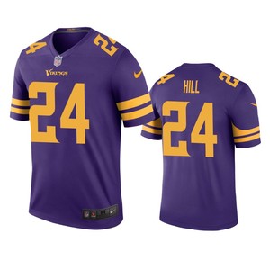 Minnesota Vikings Holton Hill Purple Color Rush Legend Jersey