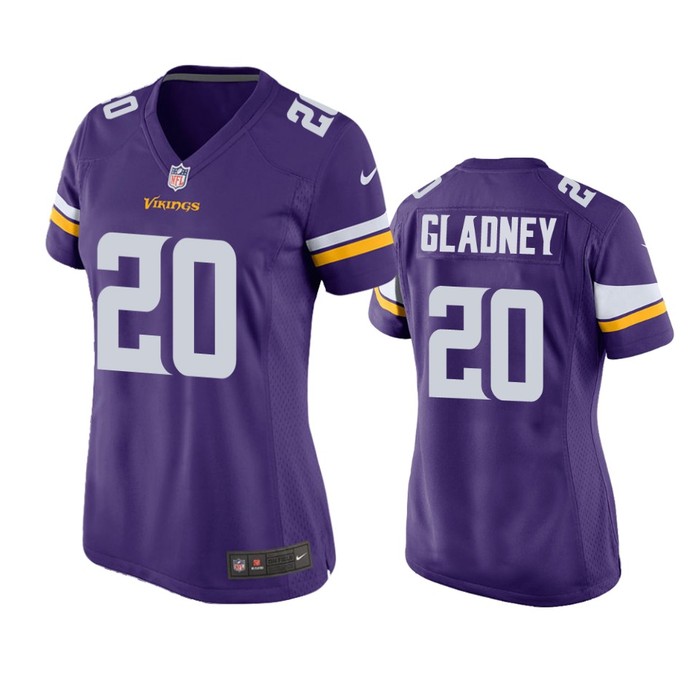 Minnesota Vikings Jeff Gladney Purple 2020 Nfl Draft Game Jersey