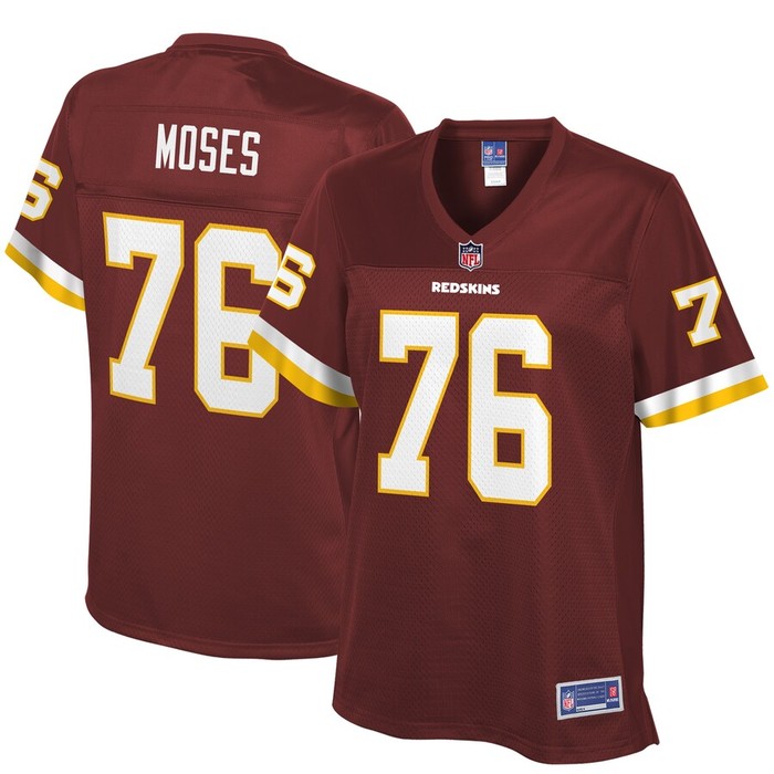 Morgan Moses Washington Redskins Nfl Pro Line Womens Player Jersey - Burgundy