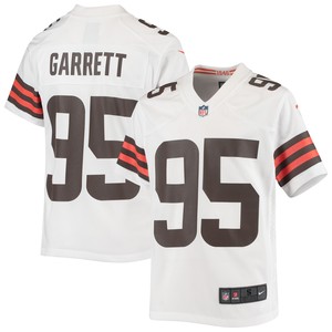 Myles Garrett Cleveland Browns Game Jersey - White Nfl - Cocomos