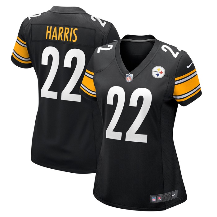 Najee Harris Pittsburgh Steelers Womens Game Jersey - Black Nfl - Cocomos