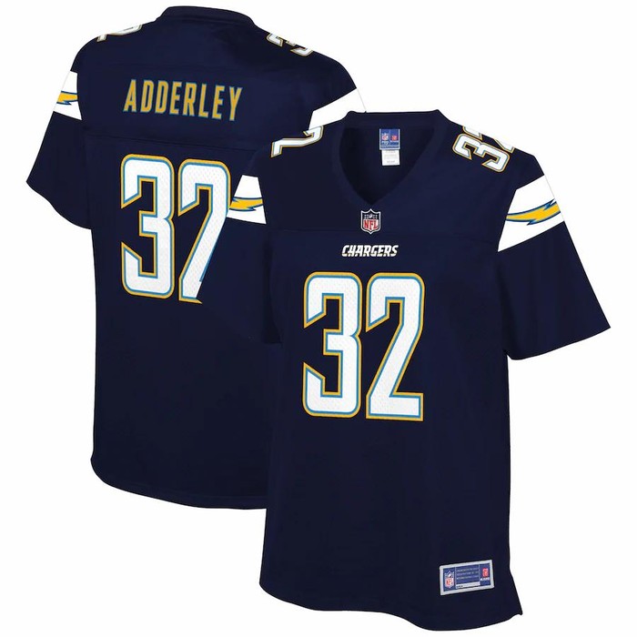 Nasir Adderley Los Angeles Chargers Nfl Pro Line Womens Player Jersey - Navy