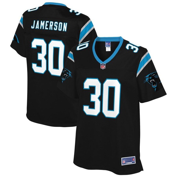 Natrell Jamerson Carolina Panthers Nfl Pro Line Womens Player Jersey - Black