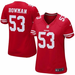 Navorro Bowman San Francisco 49ers Nike Womens Game Jersey - Scarlet