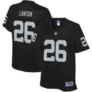 Nevin Lawson Las Vegas Raiders Nfl Pro Line Womens Team Player Jersey - Black