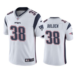 New England Patriots #38 Brandon Bolden White Vapor Untouchable Limited Jersey - Mens