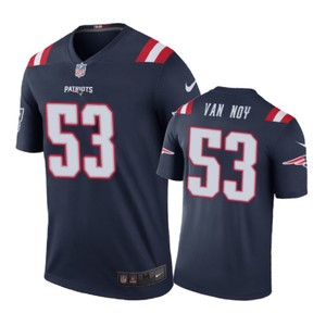 New England Patriots #53 Kyle Van Noy Nike Color Rush Navy Jersey