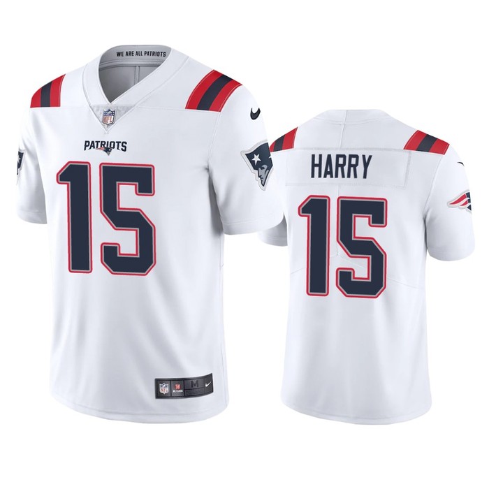 New England Patriots Nkeal Harry White 2020 Vapor Limited Jersey - Mens - Cocomos