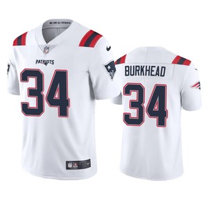 New England Patriots Rex Burkhead White 2020 Vapor Limited Jersey - Mens