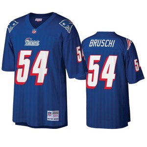 New England Patriots Tedy Bruschi Royal Legacy Replica Jersey