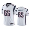 New England Patriots Yodny Cajuste White Vapor Limited Jersey - Cocomos