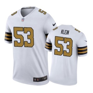 New Orleans Saints #53 A.j. Klein Nike Color Rush White Jersey