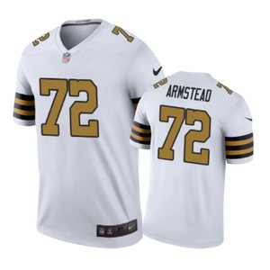 New Orleans Saints #72 Terron Armstead Nike Color Rush White Jersey