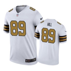 New Orleans Saints #89 Josh Hill Nike Color Rush White Jersey