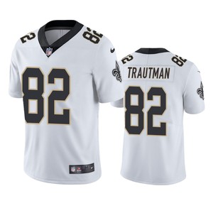 New Orleans Saints Adam Trautman White Vapor Limited Jersey