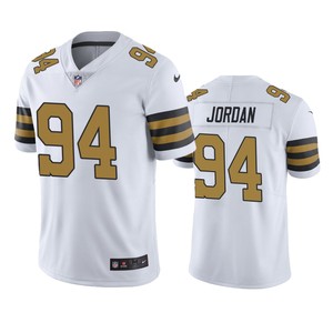 New Orleans Saints Cameron Jordan White Nike Color Rush Limited Jersey