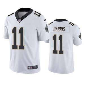 New Orleans Saints Deonte Harris White Vapor Limited Jersey