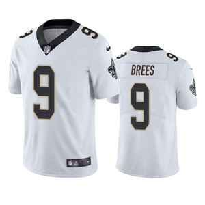 New Orleans Saints Drew Brees White Vapor Limited Jersey