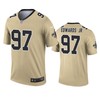 New Orleans Saints Mario Edwards Jr Gold Inverted Legend Jersey
