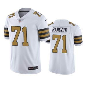 New Orleans Saints Ryan Ramczyk White Nike Color Rush Limited Jersey