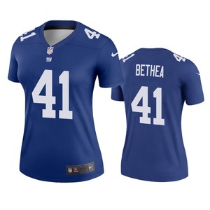 New York Giants #41 Antoine Bethea Royal Legend Jersey